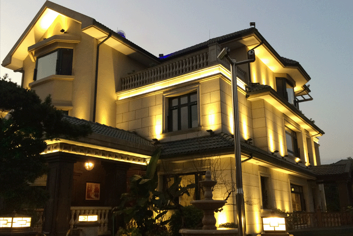 七都岛别墅“夜景照明”